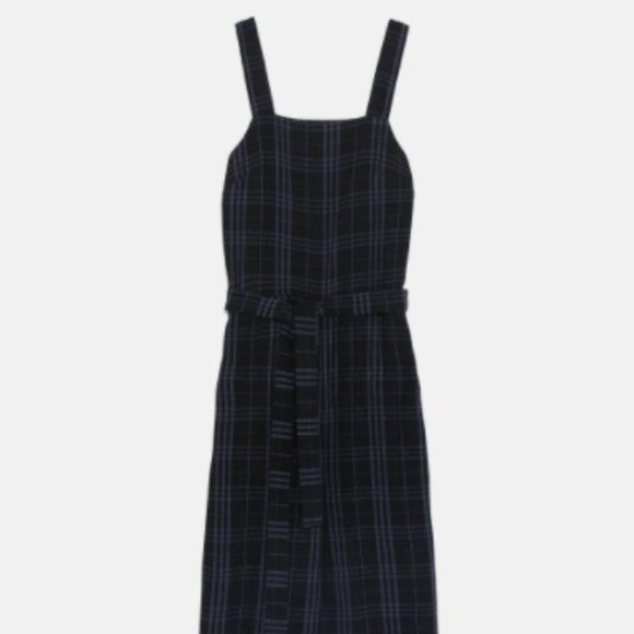 CHECKED CORDUROY JUMPSUIT - Picture 3 of 3